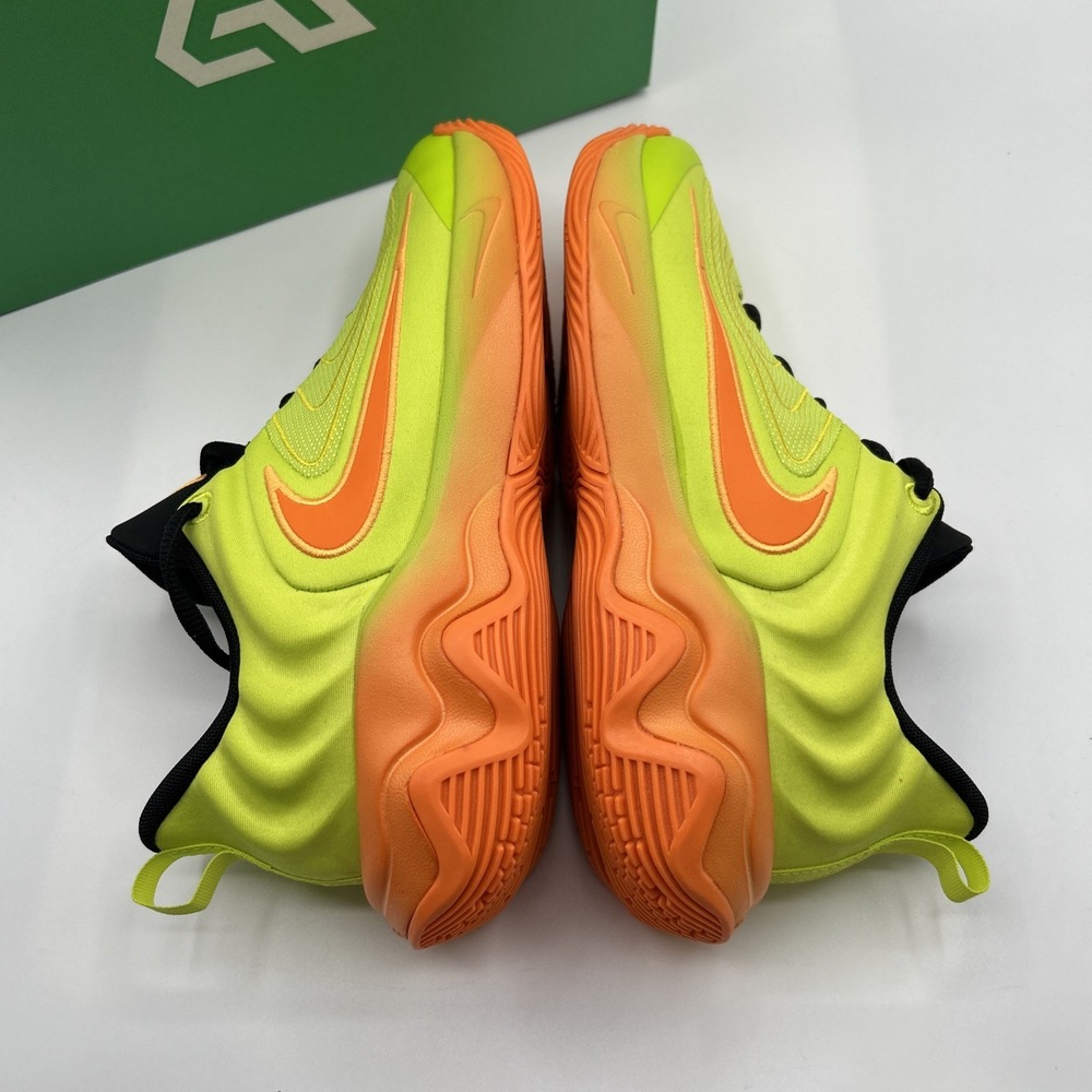 NEW NIKE Giannis Immortality 4 GS Shoes,SZ: Youth 5.5,Neon Yellow, Orange,Black - Picture 6 of 16